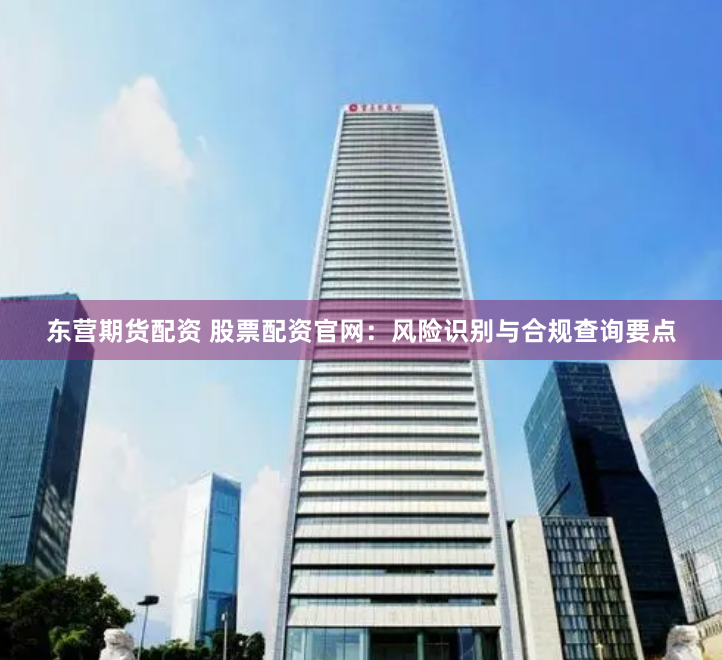 东营期货配资 股票配资官网:风险识别与合规查询要点